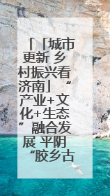 「城市更新 乡村振兴看济南」“产业+文化+生态”融合发展 平阴“胶乡古镇”探索振兴路径成效显著