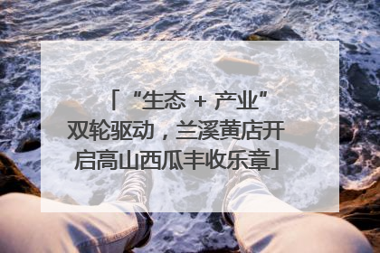 “生态 + 产业”双轮驱动，兰溪黄店开启高山西瓜丰收乐章