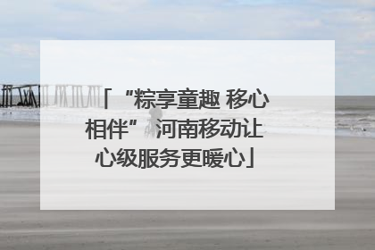 “粽享童趣 移心相伴” 河南移动让心级服务更暖心