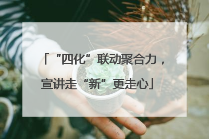 “四化”联动聚合力，宣讲走“新”更走心
