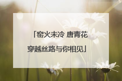 窑火未冷 唐青花穿越丝路与你相见