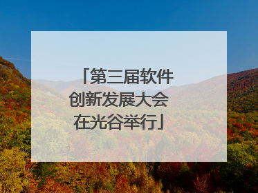 第三届软件创新发展大会在光谷举行