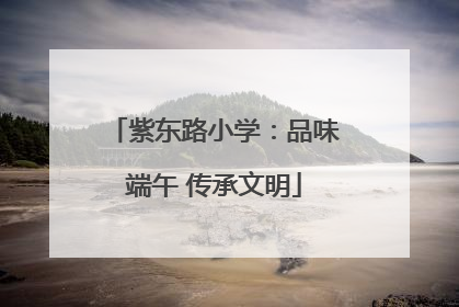 紫东路小学:品味端午 传承文明