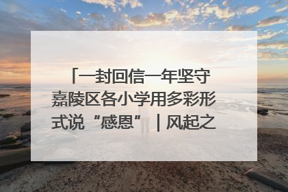 一封回信一年坚守 嘉陵区各小学用多彩形式说“感恩”｜风起之江 扶摇直上