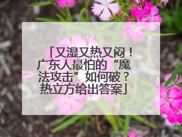 又湿又热又闷！广东人最怕的“魔法攻击”如何破？热立方给出答案