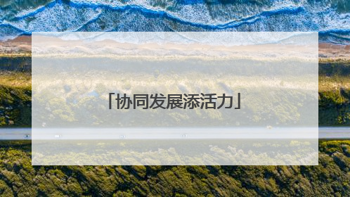 协同发展添活力