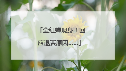 全红婵现身！回应退赛原因……