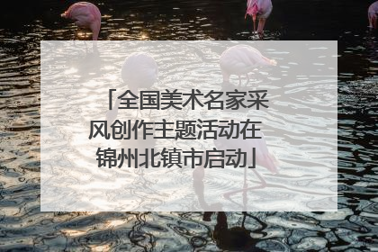 全国美术名家采风创作主题活动在锦州北镇市启动
