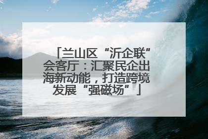 兰山区“沂企联”会客厅：汇聚民企出海新动能，打造跨境发展“强磁场”