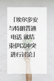 埃尔多安与特朗普通电话 就结束伊以冲突进行讨论