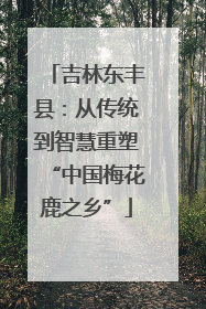 吉林东丰县：从传统到智慧重塑“中国梅花鹿之乡”