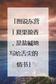 图说东营丨夏果盈香，是盐碱地写给舌尖的情书