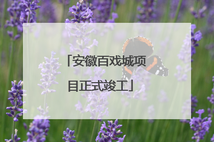 安徽百戏城项目正式竣工
