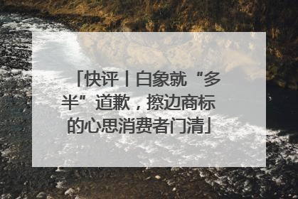 快评丨白象就“多半”道歉，擦边商标的心思消费者门清