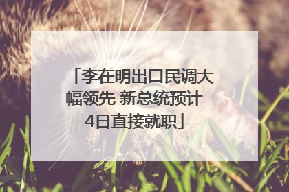李在明出口民调大幅领先 新总统预计4日直接就职