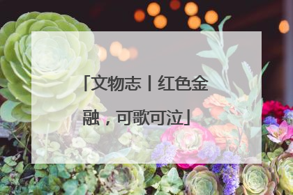 文物志丨红色金融，可歌可泣
