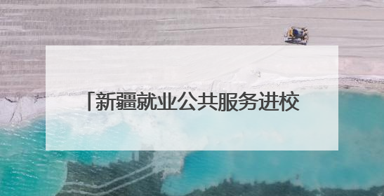 新疆就业公共服务进校园“3+10”专项活动在新疆农业大学启动