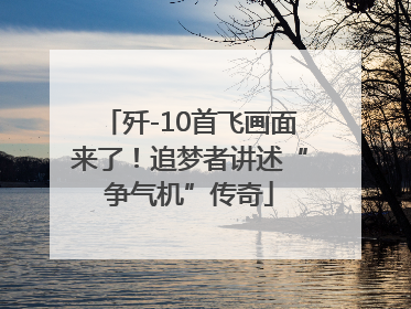 歼-10首飞画面来了！追梦者讲述“争气机”传奇