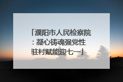 濮阳市人民检察院：凝心铸魂强党性 驻村赋能迎七一