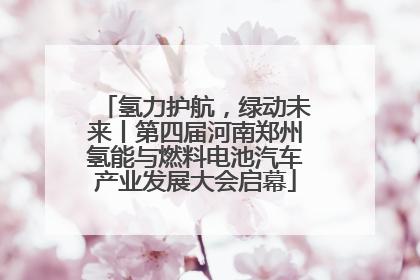 氢力护航，绿动未来丨第四届河南郑州氢能与燃料电池汽车产业发展大会启幕