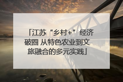 江苏“乡村+”经济破圈 从特色农业到文旅融合的多元实践