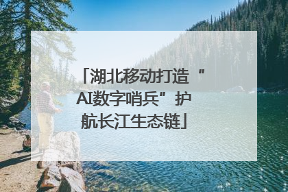 湖北移动打造“AI数字哨兵”护航长江生态链