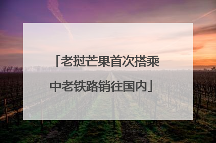 老挝芒果首次搭乘中老铁路销往国内