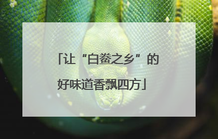 让“白鲞之乡”的好味道香飘四方