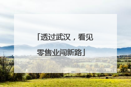 透过武汉，看见零售业闯新路