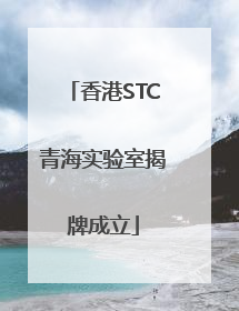香港STC青海实验室揭牌成立