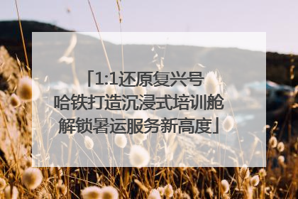 1:1还原复兴号 哈铁打造沉浸式培训舱解锁暑运服务新高度