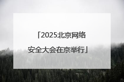 2025北京网络安全大会在京举行